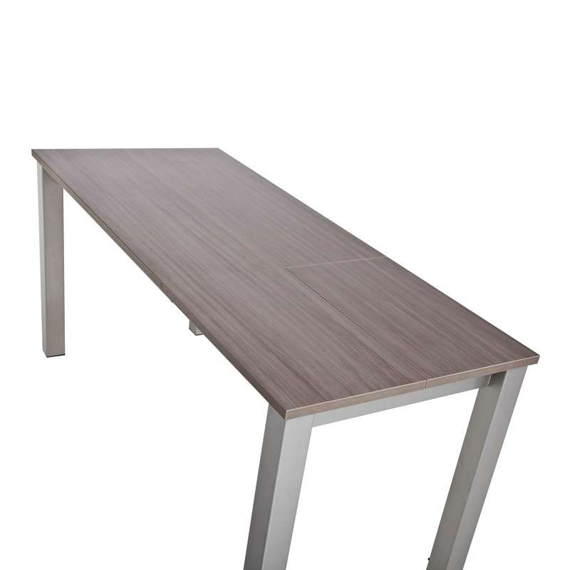 Table de cuisine rectangulaire en stratifié avec allonge Valencia  4