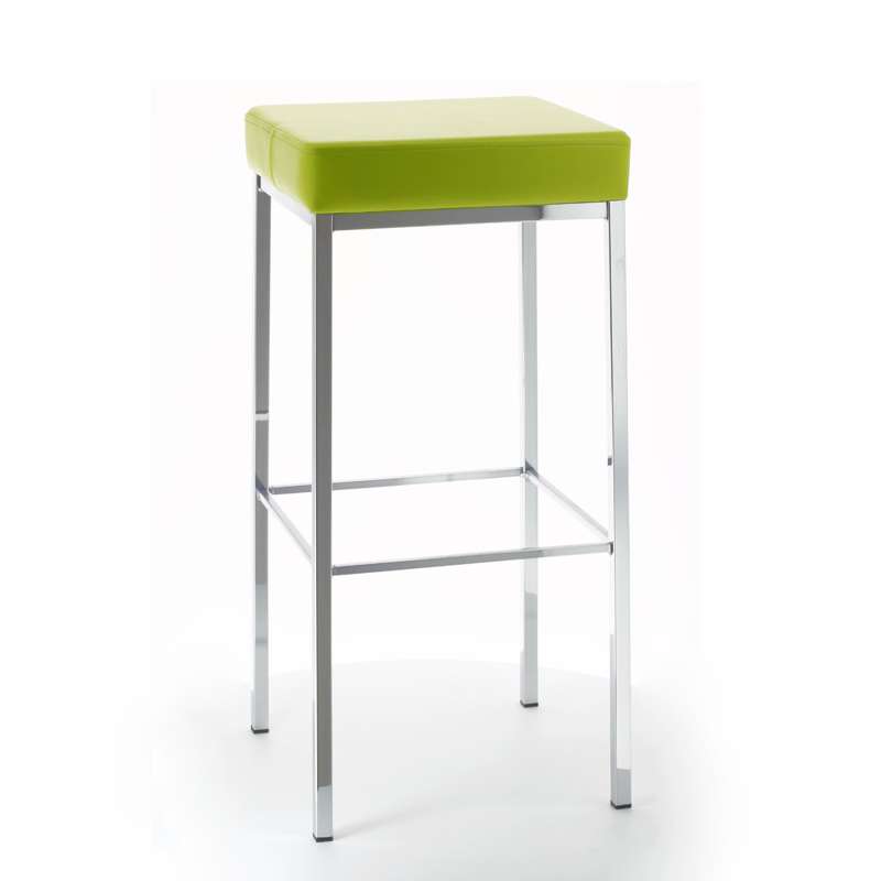 Tabouret de bar sans dossier en métal Quadra 4 Pieds