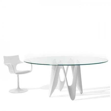 Table ovale design en verre - Lambda Sovet® 2
