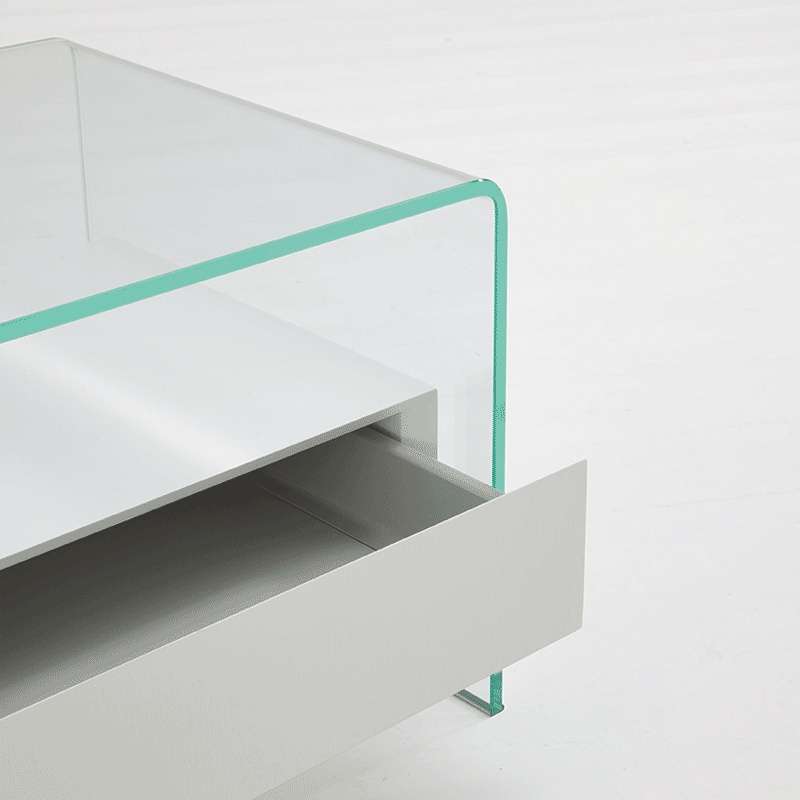 Table basse en verre avec tiroir en bois Bridge Sovet? 4 Pieds Table Basse En Verre Avec Tiroir ~ Table Basse En Verre Avec Tiroir En Bois Bridge Sovet? 4 Pieds