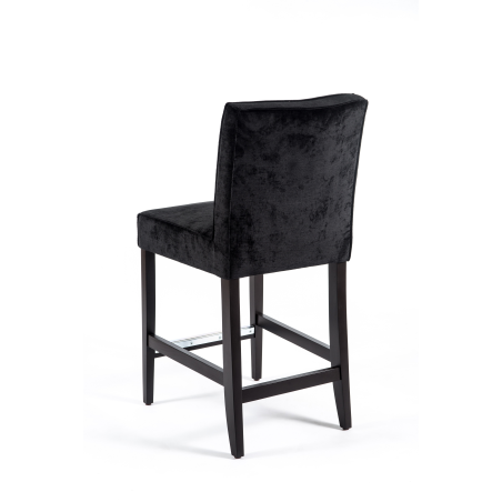 Tabouret snack en tissu et bois - BarCarpe