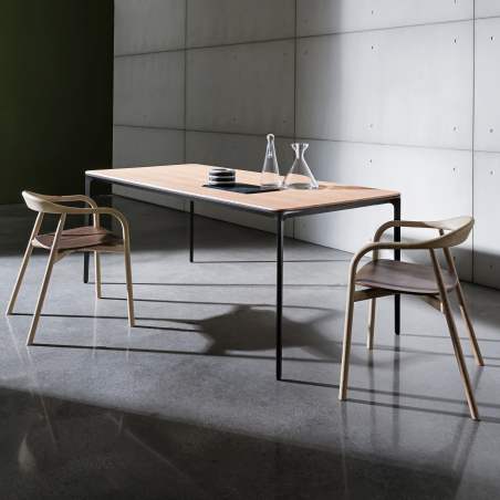 Table design plateau bois - Slim Sovet® 2