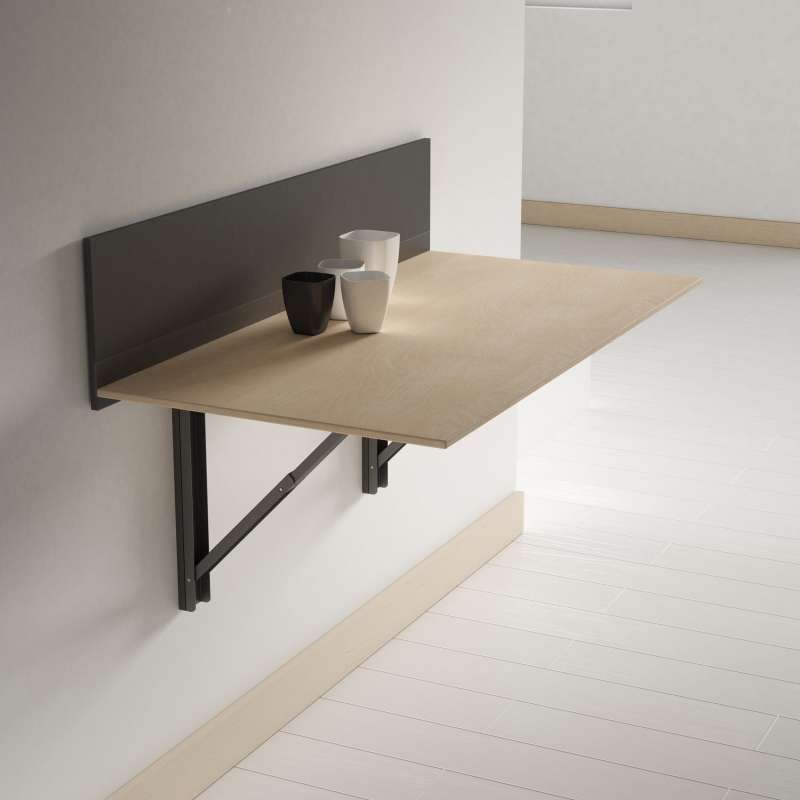 Table pliante murale contemporaine Click 4 Pieds tables, chaises et tabourets