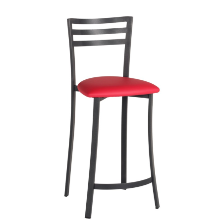 Tabouret snack en métal et synthétique - Urane 2