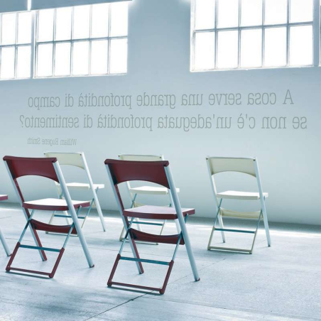 Chaise pliante solide - Compact