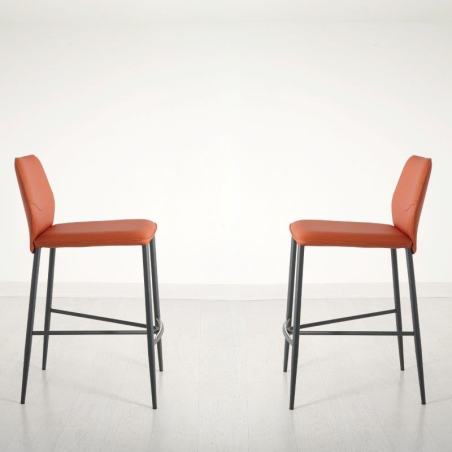 Tabouret italien orange - Wind IV SG