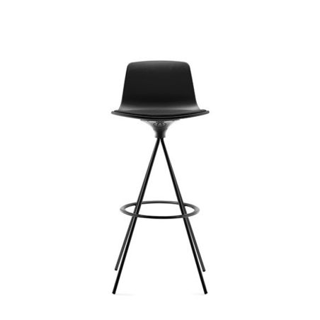 Tabouret de bar noir design Lottus Enea®