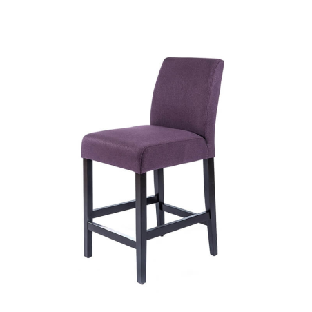 Tabouret en tissu hauteur snack style contemporain - BarFritz