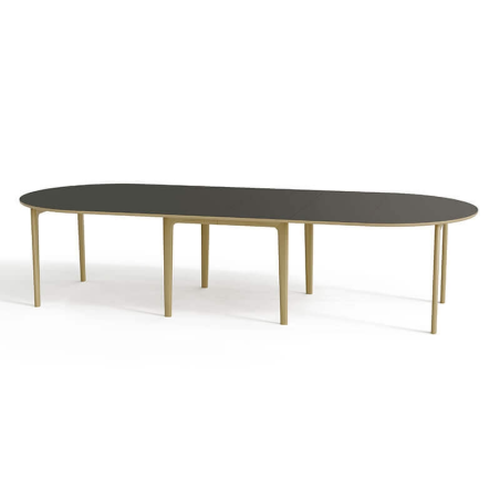 Table ronde scandinave en stratifié conçue au Danemark - SM112