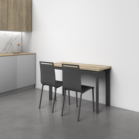 Table petit espace extensible en stratifié - Poker Minor