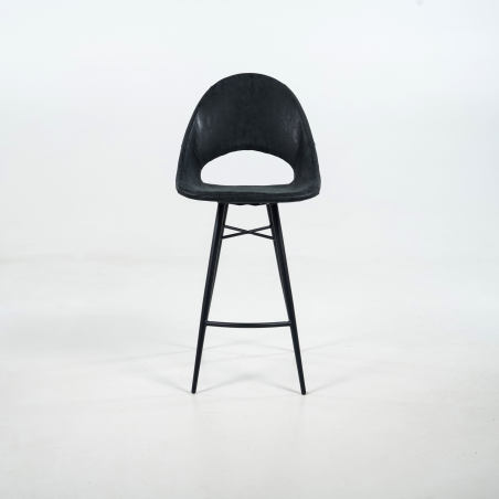 Tabouret snack design noir - Isidore