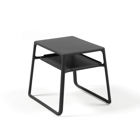 Table basse de jardin carrée empilable en polypropylène - Pop