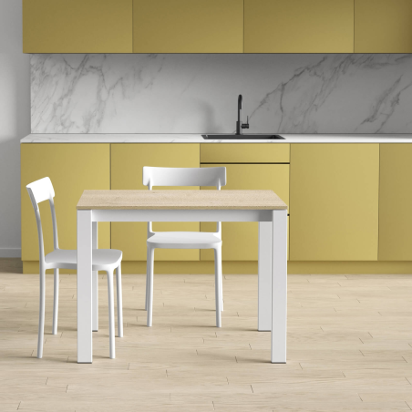 Table de cuisine avec allonge en stratifié - Puzzle