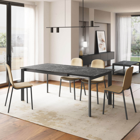 Table extensible en céramique