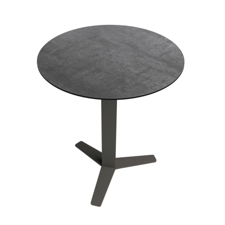 Table ronde snack moderne en céramique - Pelican