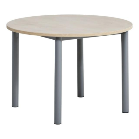 Table de cuisine ronde en stratifié - Lustra 2