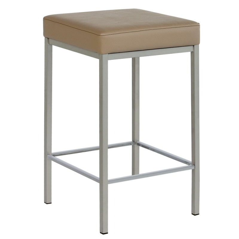 Tabouret snack en métal sans dossier - Quadra 3