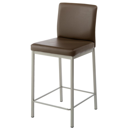 Tabouret snack rembourré en métal et synthétique - Villa 3