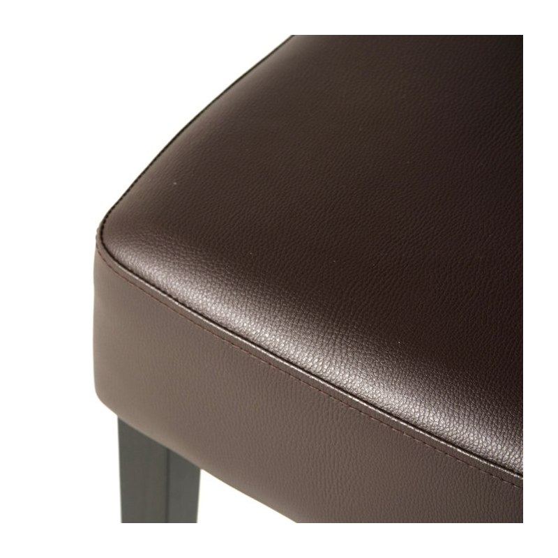 Chaise contemporaine marron - Steffi