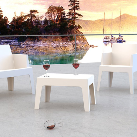 Table basse d'extérieur en polypropylène - Box