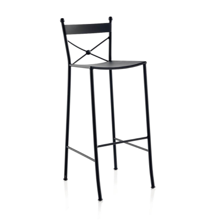 Tabouret de bar en fer forgé Paris