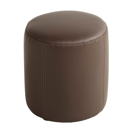 Pouf rond marron – Rondo