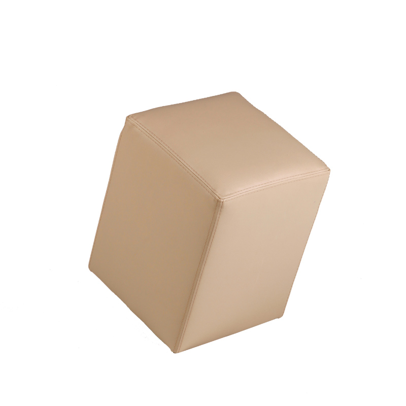 Pouf carré beige – Quadra