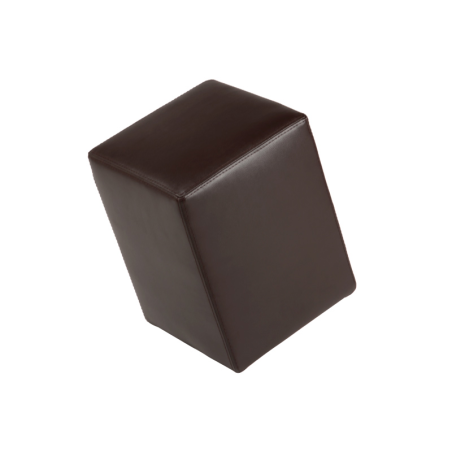 Pouf carré marron – Quadra