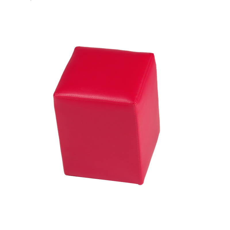 Pouf carré rose – Quadra