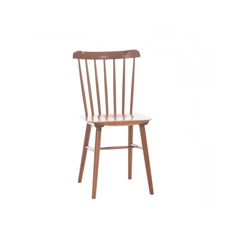 Chaise moderne de brasserie en bois - Ironica TON®