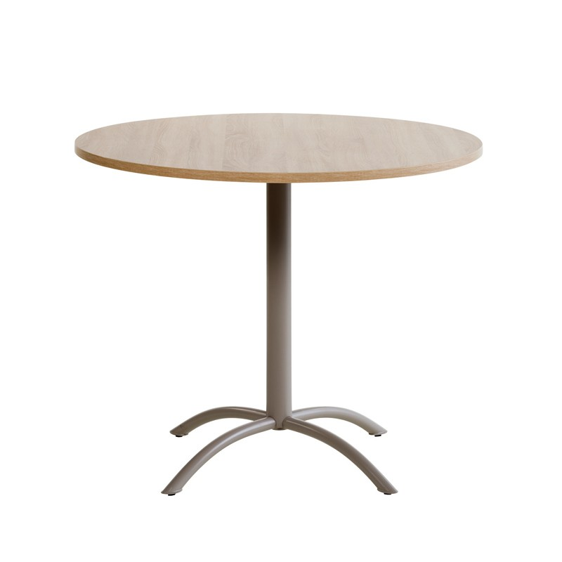 Table ronde de cuisine en stratifié - Laser 3