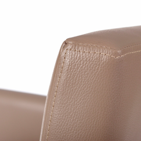 Fauteuil matelassé marron - Matiz-4