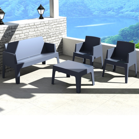 Ensemble de jardin BOX en polypropylène