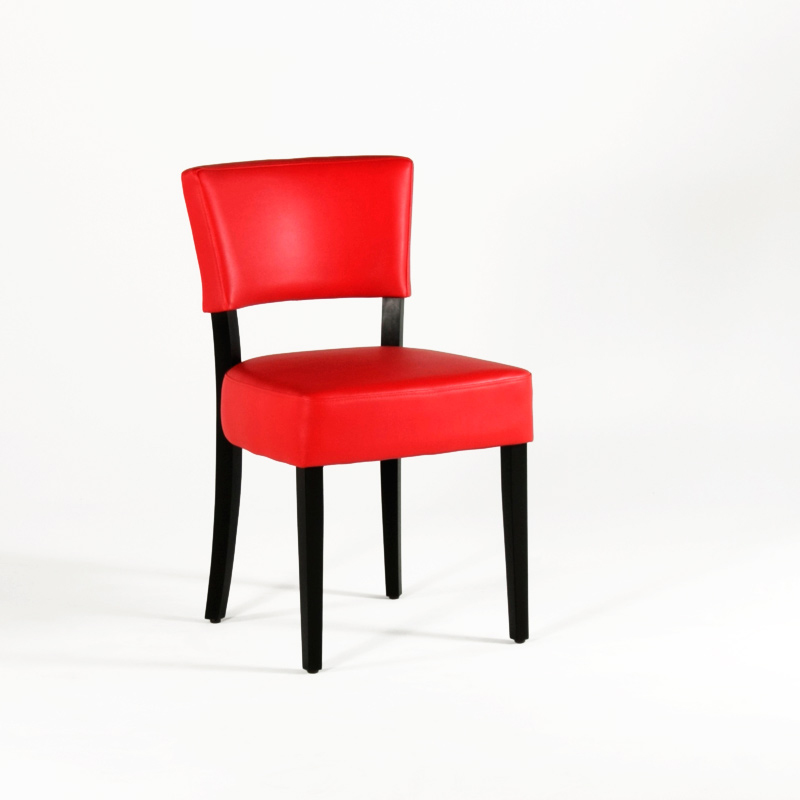 Chaise contemporaine en vinyl - Steffi