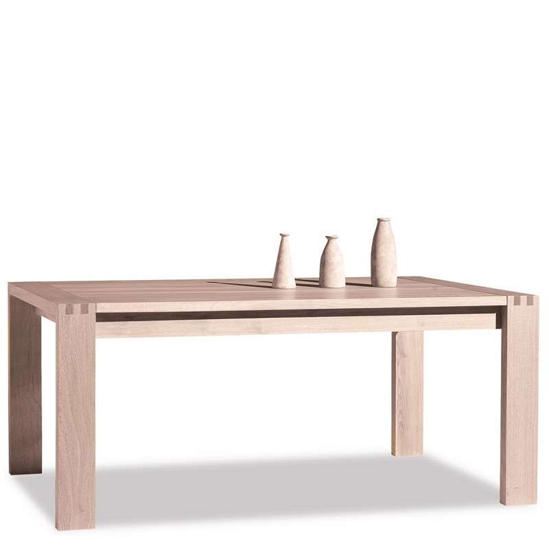 Table de salle à manger en chêne massif - Conception E | 4-pieds.com Table de salle à manger en chêne massif - Conception E | 4-pieds.com