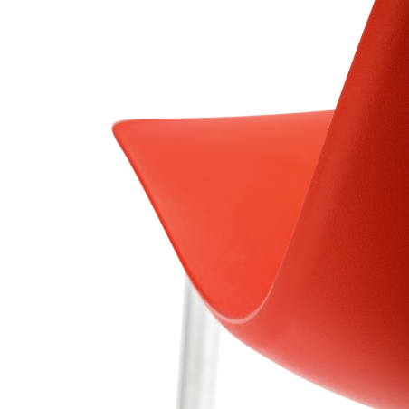 Tabouret snack moderne en polypropylène et métal - Cloe 6