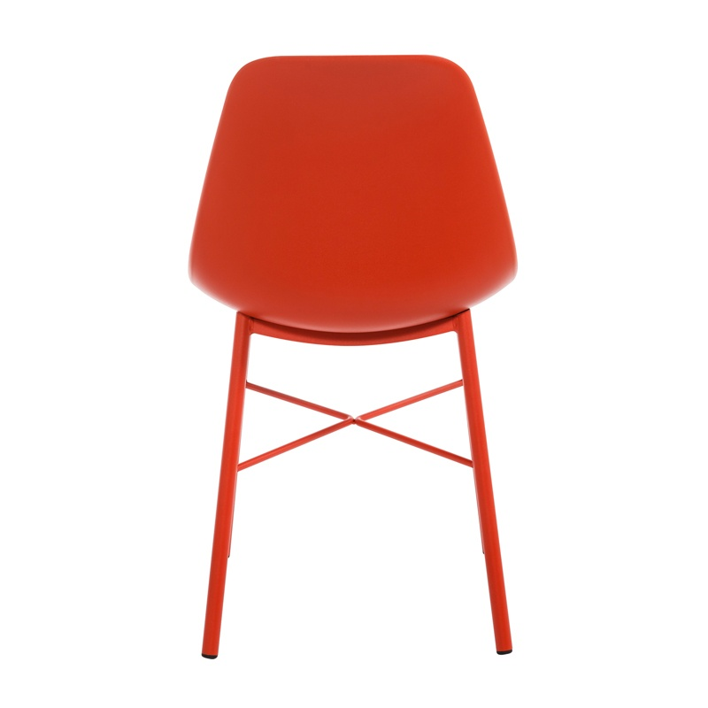 Chaise moderne en polypropylène et métal - Cloe