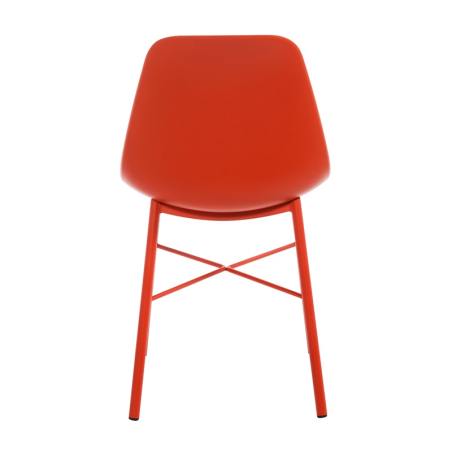 Chaise moderne en polypropylène et métal - Cloe