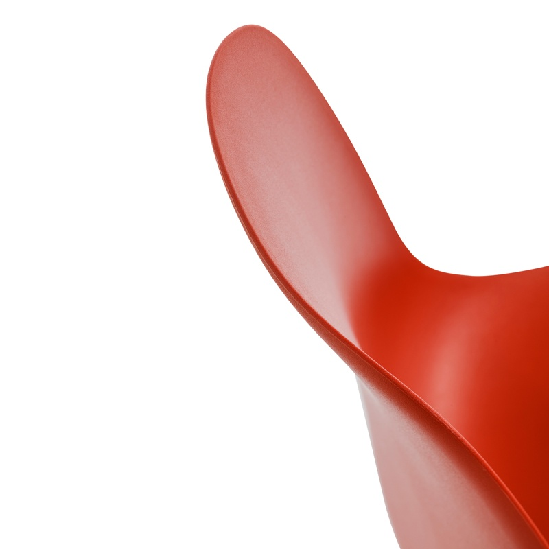 Chaise moderne en polypropylène et métal - Cloe