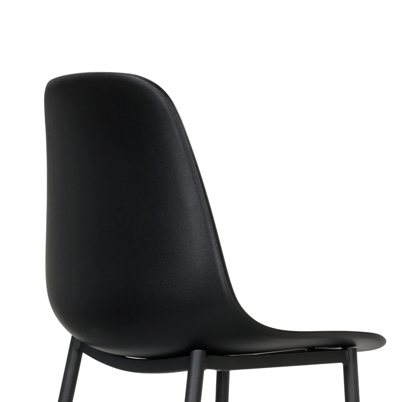 Tabouret snack moderne en polypropylène et métal - Cloe 7