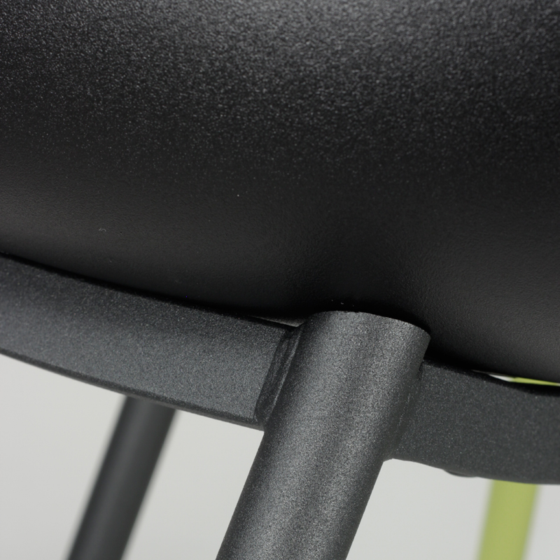 Tabouret snack moderne en polypropylène et métal - Cloe 9