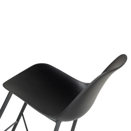 Tabouret snack moderne en polypropylène et métal - Cloe 10