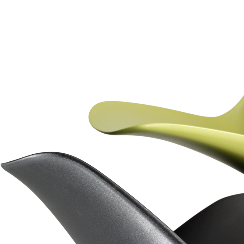 Tabouret snack moderne en polypropylène et métal - Cloe 11