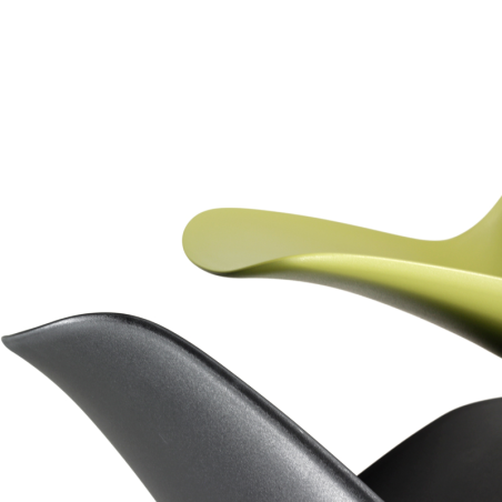 Tabouret snack moderne en polypropylène et métal - Cloe 11