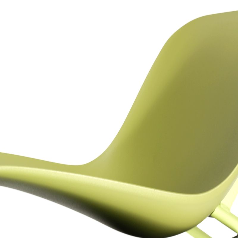 Tabouret snack moderne en polypropylène et métal - Cloe 13