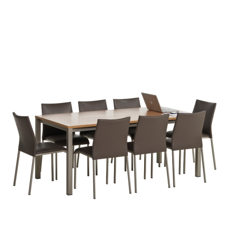 Table de cuisine rectangulaire en stratifié - Vienna 3