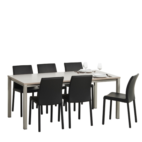 Table de cuisine rectangulaire en stratifié - Vienna 6