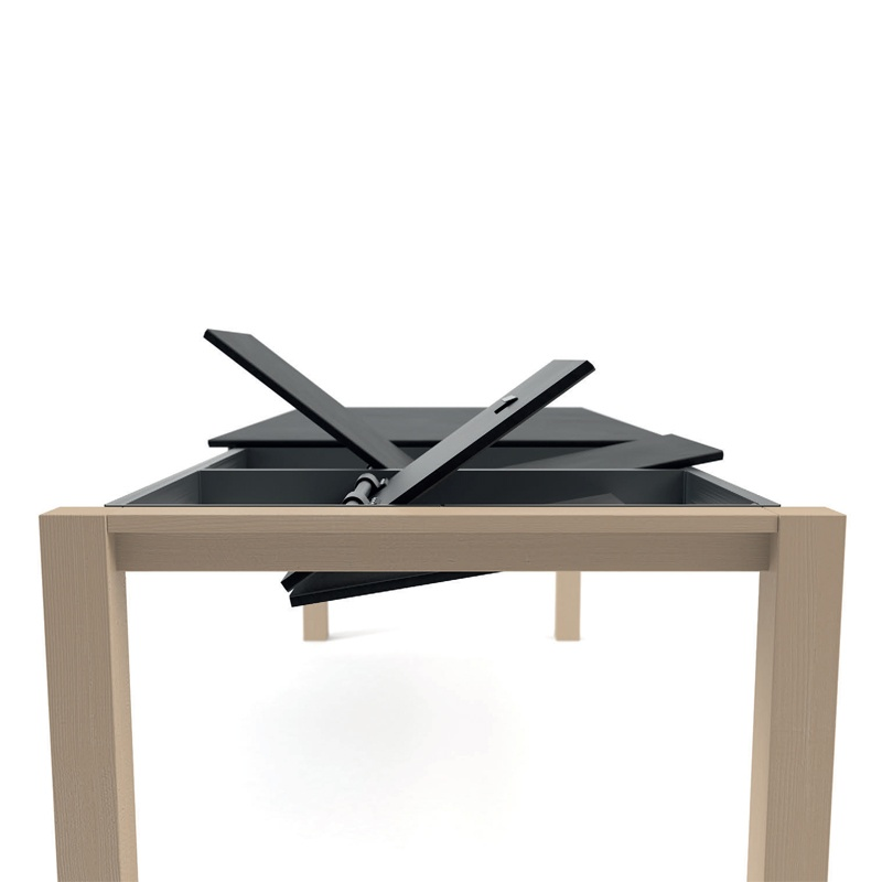 Table moderne en céramique extensible - Quadra