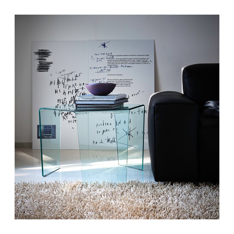 Table basse design en verre - 3 Feet Sovet® 1