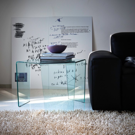 Table basse design en verre - 3 Feet Sovet® 1